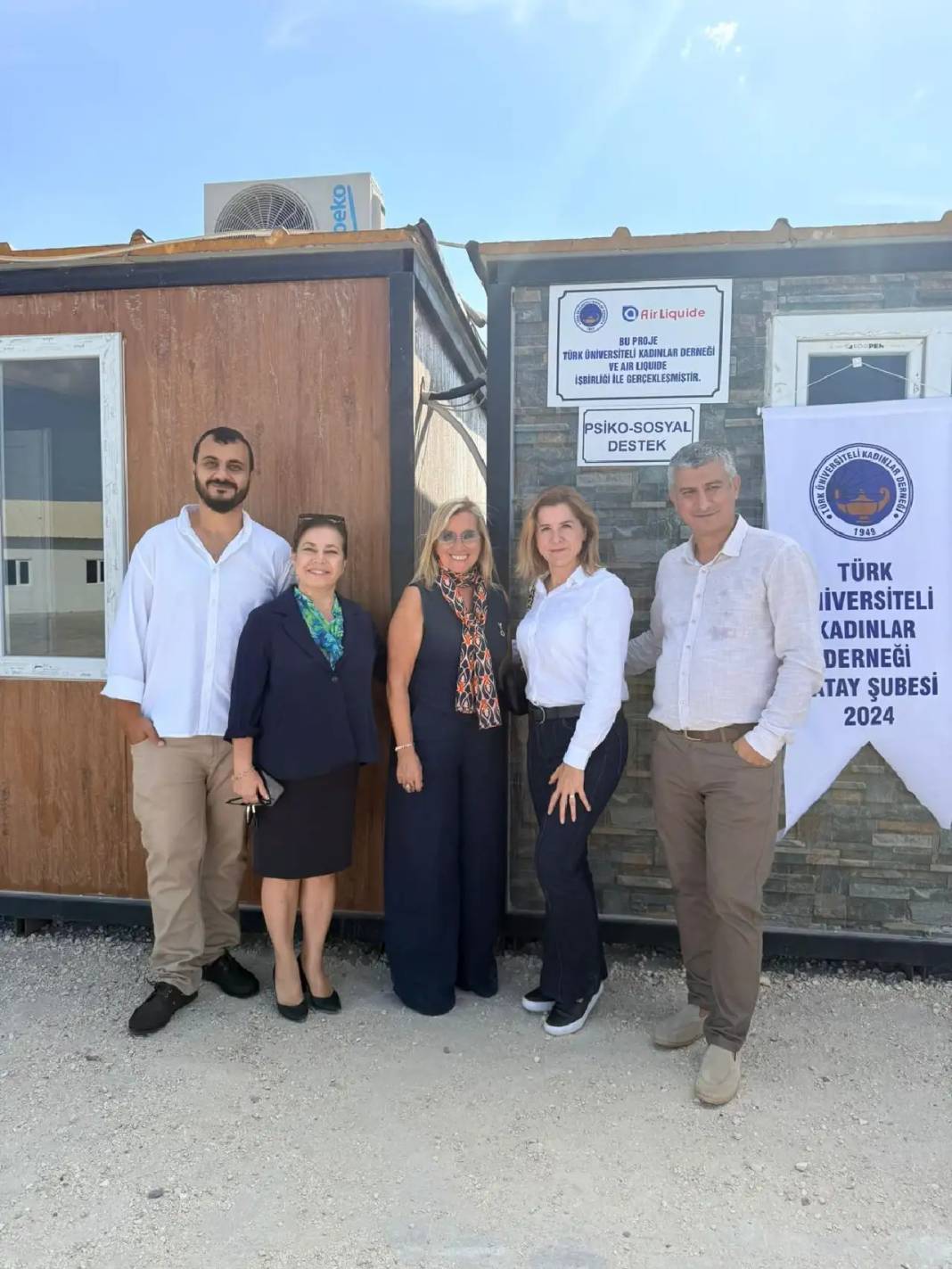 TÜKD Desteği Kesmedi! Hatay’da Eğitim Alanı Açıldı 4